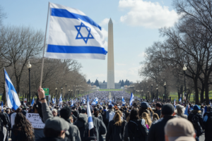 March for Israel in Washington D.C. in 2023